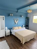 Postel nebo postele na pokoji v ubytování Villa Contenta Canyelles