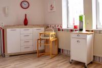 Kuchyň nebo kuchyňský kout v ubytování Ferienwohnung-Margarete