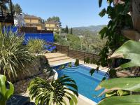 The swimming pool at or close to Villa Charma with private pool and Air conditioning close to sitges in peaceful location
