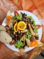 Comida en el hotel o alrededores