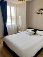 Posteľ alebo postele v izbe v ubytovaní La Champenoise
