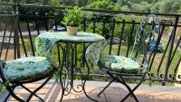 A balcony or terrace at Appartamento Andora Tra gli ulivi