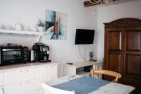 Kuchyň nebo kuchyňský kout v ubytování Mikulov Apartmány MAGISTR