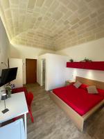 Posteľ alebo postele v izbe v ubytovaní Sea View Teti Rooms & Apts