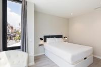 Postel nebo postele na pokoji v ubytování Sitges Vibe Apartments by Olala Homes