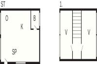 Půdorys ubytování 5 person holiday home in Frørup-By Traum