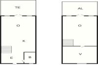 Půdorys ubytování Holiday home Hadsund XXIII
