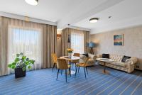 Ein Sitzbereich in der Unterkunft Park Hotel Diament Katowice