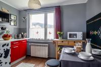 Kuchyň nebo kuchyňský kout v ubytování Apartament Tosia Zakopane