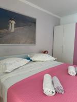 Posteľ alebo postele v izbe v ubytovaní Providenca Apartments