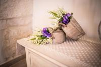 A bed or beds in a room at Residenze nei Trulli