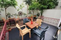 A balcony or terrace at Hotel Grand Umit