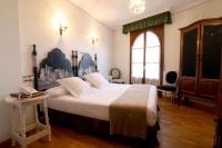 Postel nebo postele na pokoji v ubytování Hotel Merindad de Olite