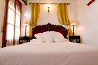 Postel nebo postele na pokoji v ubytování Hotel Merindad de Olite