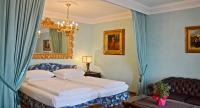 Posteľ alebo postele v izbe v ubytovaní Seehotel Porcia
