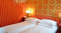 Posteľ alebo postele v izbe v ubytovaní Seehotel Porcia