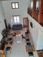 Χώρος καθιστικού στο Haintso Floralise - Chambres et tables d'hôtes - Réstaurant