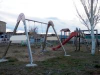 Zona de juegos infantil en Casa Rural El Dolmen