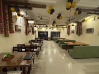 Posezení v ubytování Jai Hari Vilas, Jodhpur