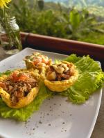 Comida en el departamento o alrededores