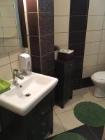 Kúpeľňa v ubytovaní Abszolút Hotel és Panzió