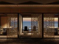 Cảnh biển hoặc tầm nhìn ra biển từ ryokan