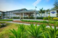 a view of the front of a building at Microtel by Wyndham General Santos in General Santos