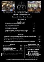 EspagnacにあるDomaine des Etangs de Taysseの料理の表紙