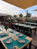 Restaurace v ubytování Hostal Sant Roc