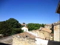 a view from the roof of a building at Les toîts d&#39;Uzès in Uzès