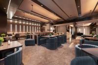 Un lugar para sentarse en Crystal Orange Hotel Zhuhai Gongbei Port