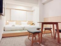 Χώρος καθιστικού στο Apartment Hotel DIG the OSAKA