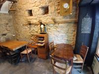 Posezení v ubytování Jean Moulierat