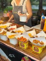 Mad på båden eller i nærheden