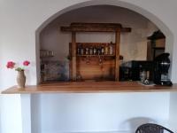 Příslušenství pro přípravu čaje a kávy v ubytování Pension Egida