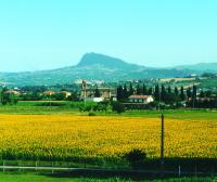 A general mountain view or a mountain view taken from the country house