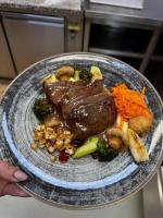 Jídlo v penzionu nebo okolí