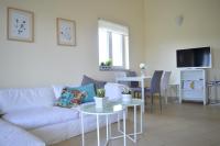 TV a/nebo společenská místnost v ubytování Apartments Nautica