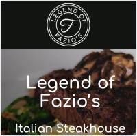 ein Schild mit der Aufschrift „Legende von Fazilin Steakulse“ in der Unterkunft Furnished Simcoe Lofts in Oshawa