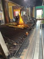 Gril dostupný pro hosty v hotelu