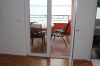 Balkón alebo terasa v ubytovaní Apartments Marija - Maslenica - first line to the sea