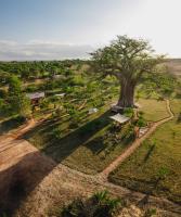 Příroda nedaleko luxury tent