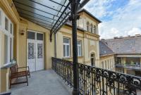 Balkón alebo terasa v ubytovaní Dohany Design Apartments