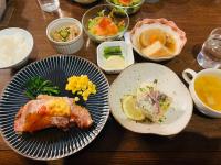 Φαγητό σε αυτό το ryokan ή κάπου εκεί κοντά