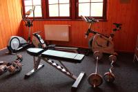 Fitness centrum a/nebo fitness zařízení v ubytování Hotel Studanka
