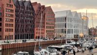 Ein allgemeiner Blick auf Danzig oder ein Stadtblick von der Ferienwohnung aus