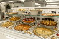 a buffet filled with lots of different types of food at MADEN Al Rawda مادن الروضة in Al Madinah