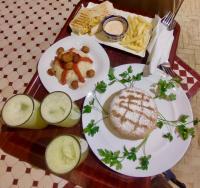 Comida en el riad o alrededores