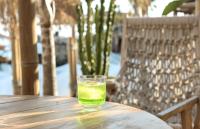 Nápoje v ubytování Hotel Platinium Dhermi