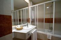Koupelna v ubytování Hotel Los 5 Pinos